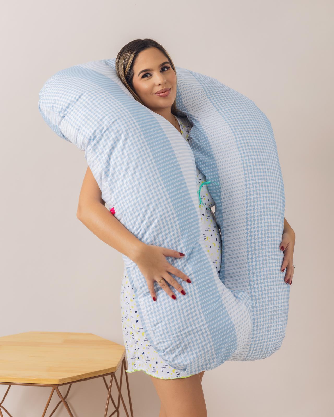 Almohada Materna en U Estampada