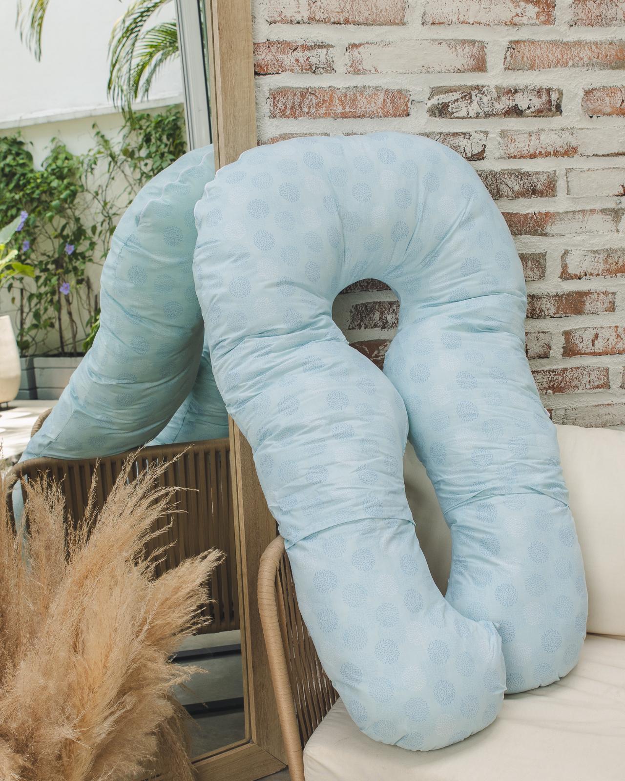 Almohada Materna en U Estampada