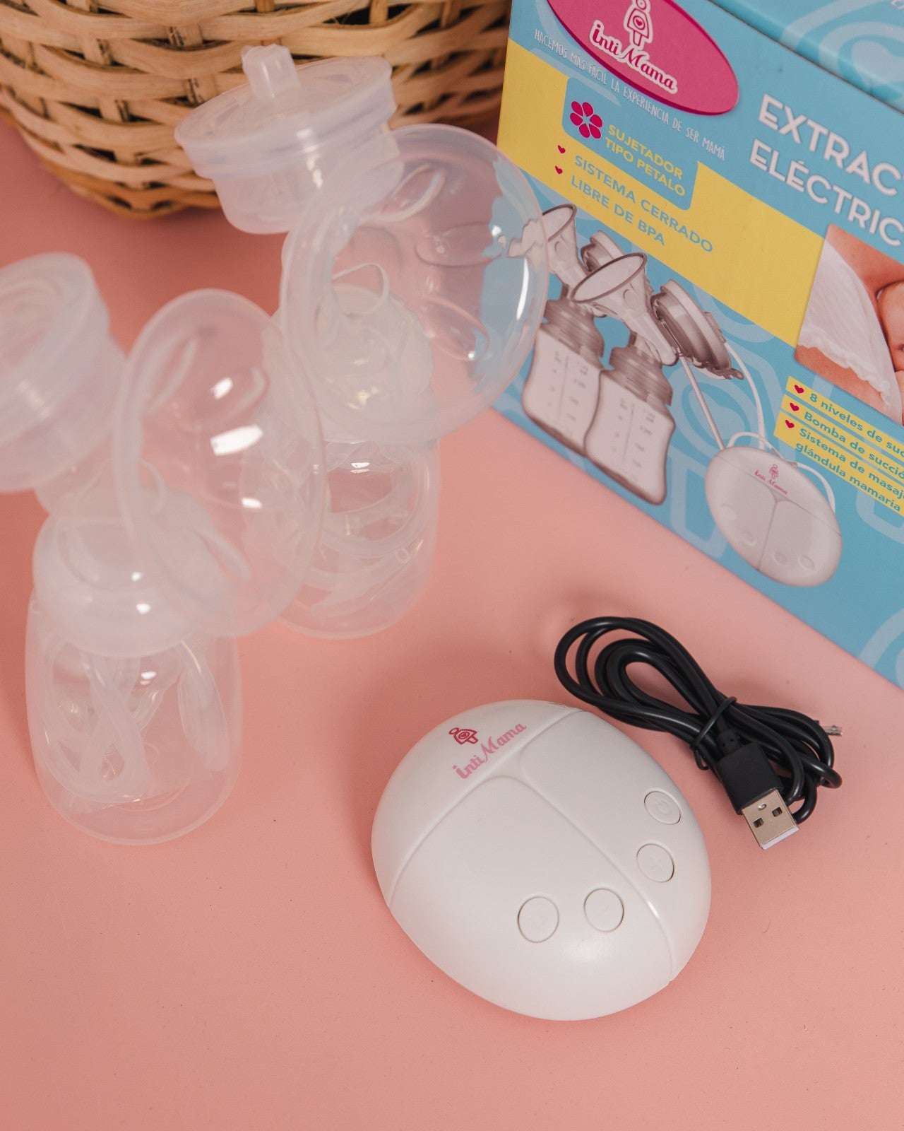 Extractor eléctrico de leche materna + Top de extracción GRATIS