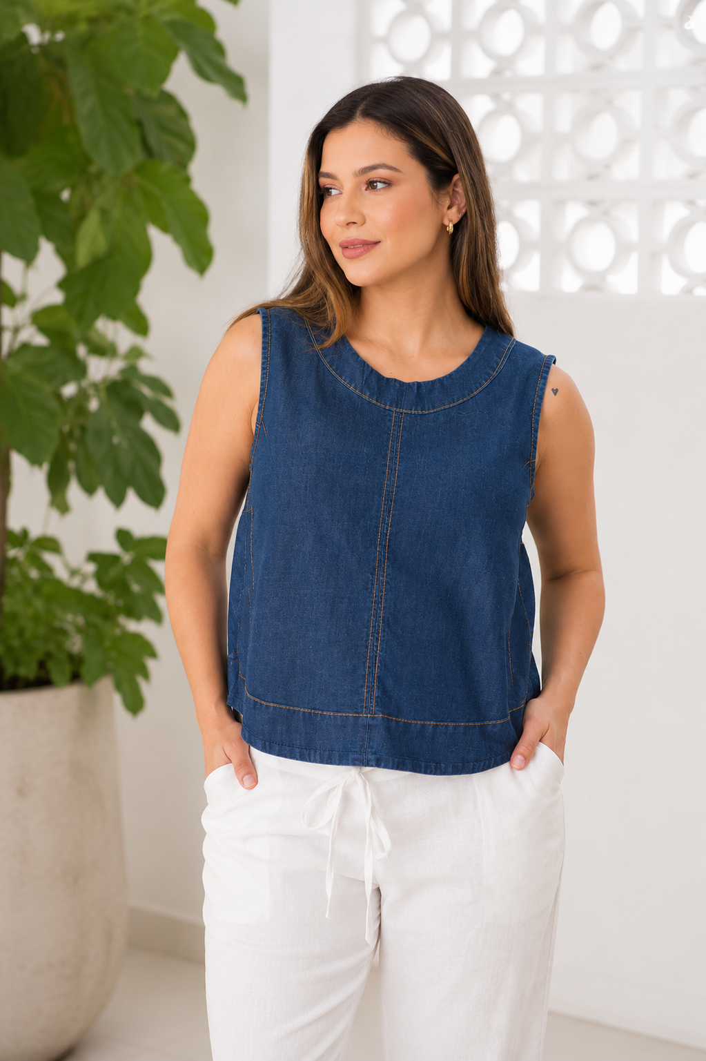 Blusa Materna Abby