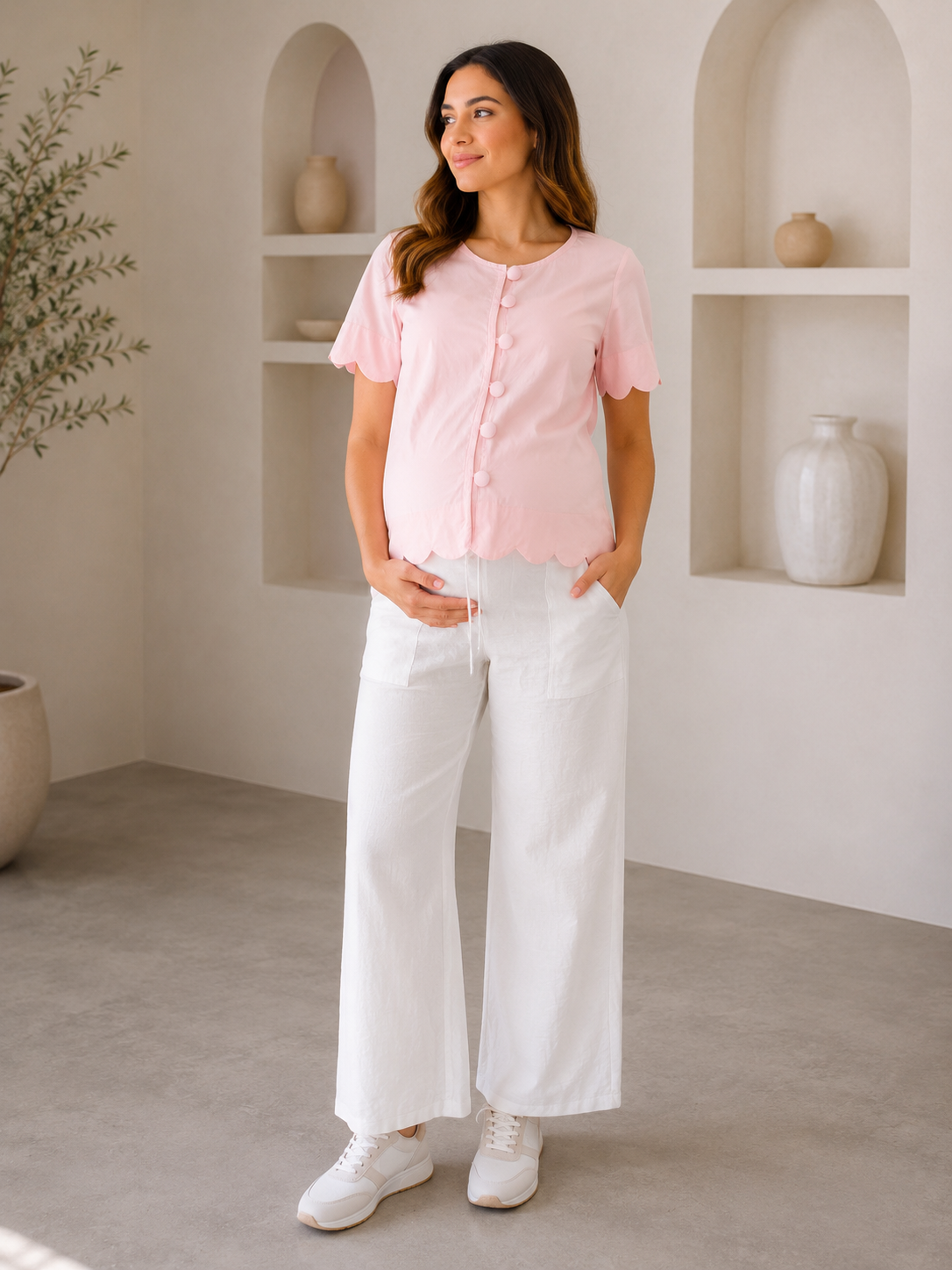 Blusa Materna Azucena
