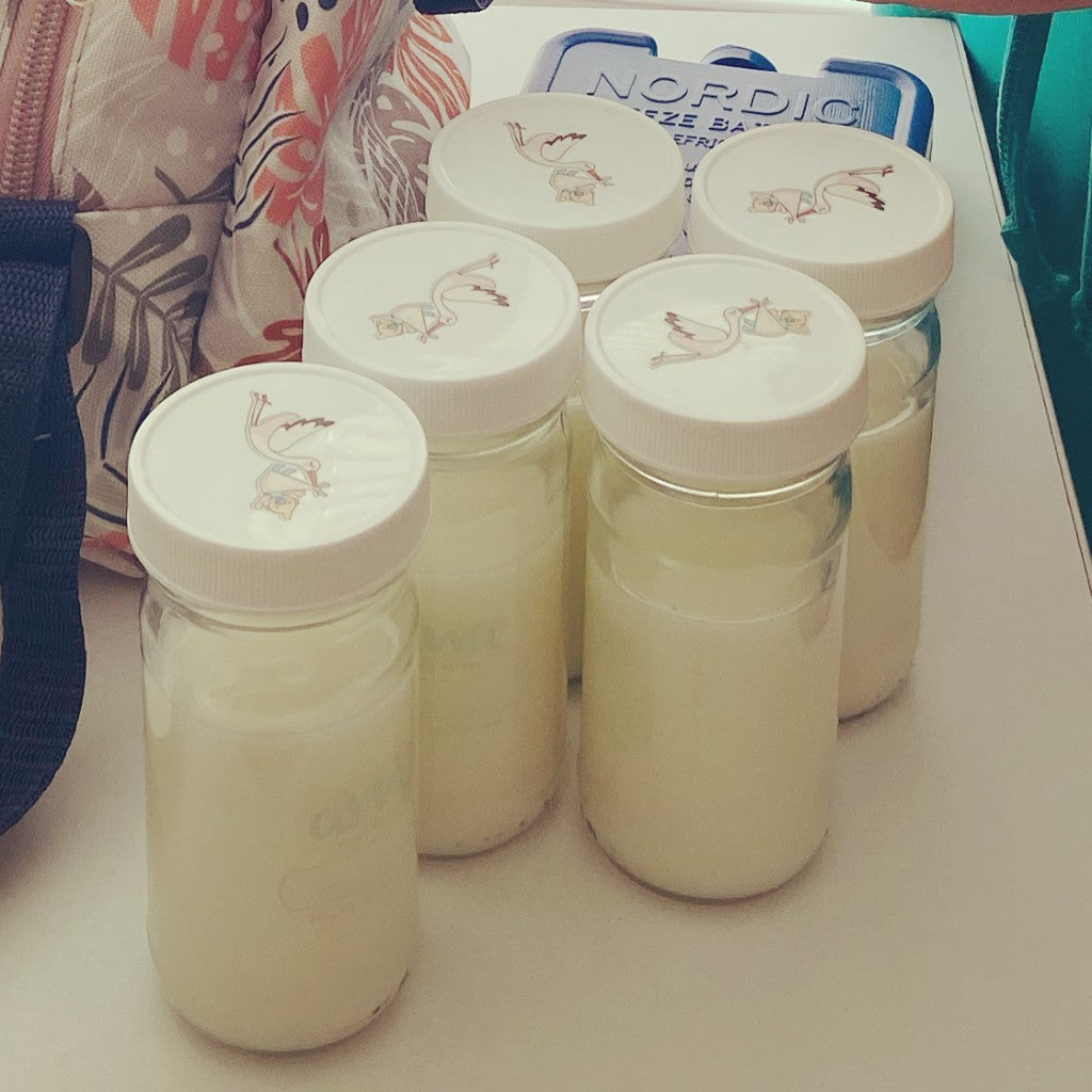 Frascos de almacenamiento de leche materna x 6