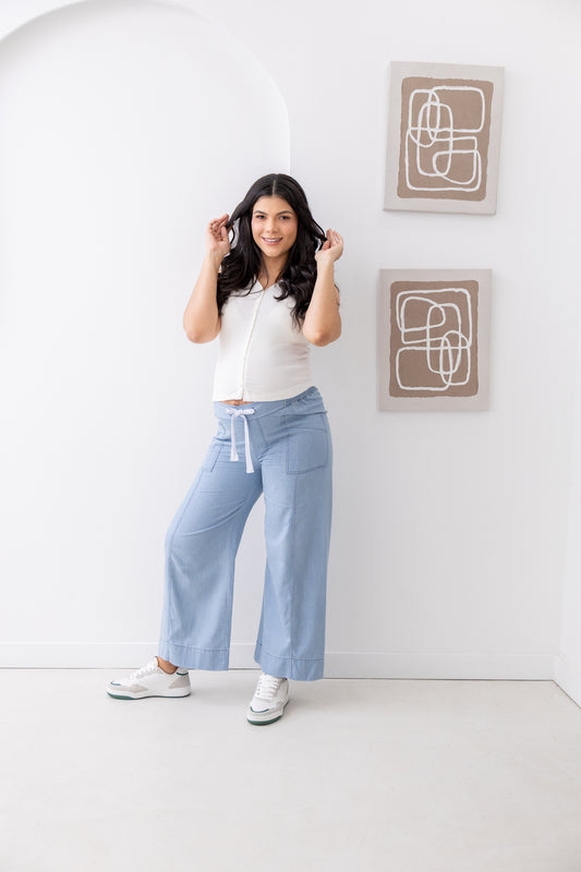 Pantalon Materno Denim Bluma