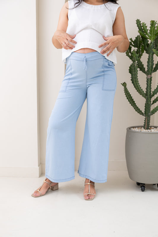 Pantalon Materno Denim Isla
